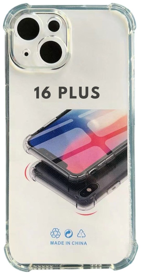 Чехол для Apple iPhone 16 Plus прозрачный - ForteMarket Чехол для Apple iPhone 16 Plus прозрачный купить,299