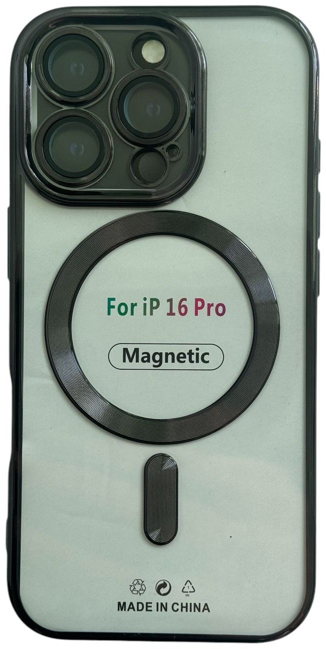 Чехол для Apple iPhone 16 Pro черный купить,954