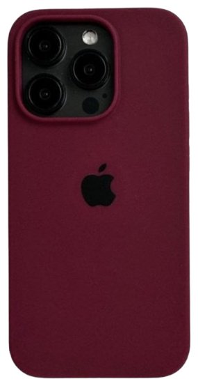 Чехол для Apple iPhone 16 Pro Max бордовый купить,470