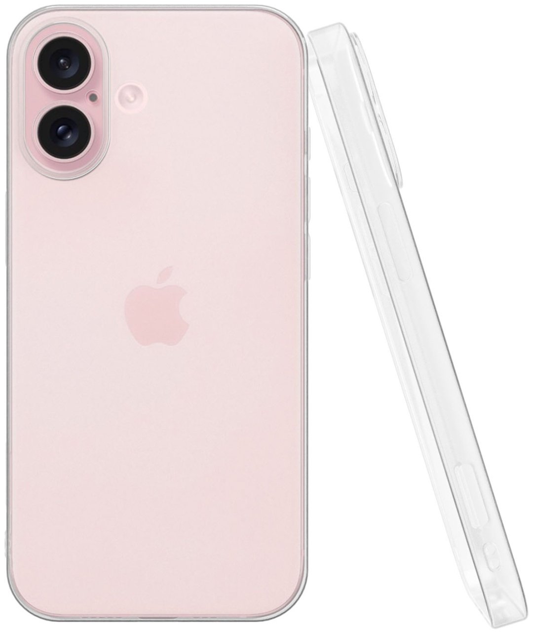 Чехол Mcover для Apple iPhone 16 прозрачный купить,472