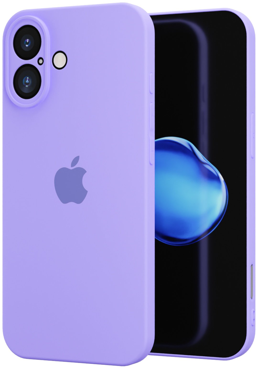 Чехол Mcover для Apple iPhone 16 сиреневый купить,470