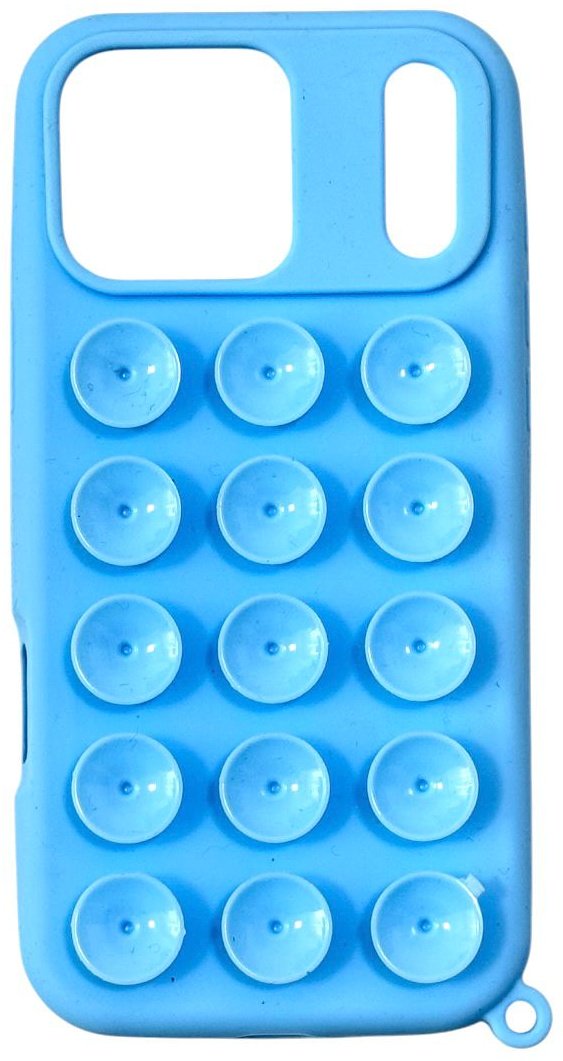 Чехол для Apple iPhone 17 Pro Max голубой купить,1300
