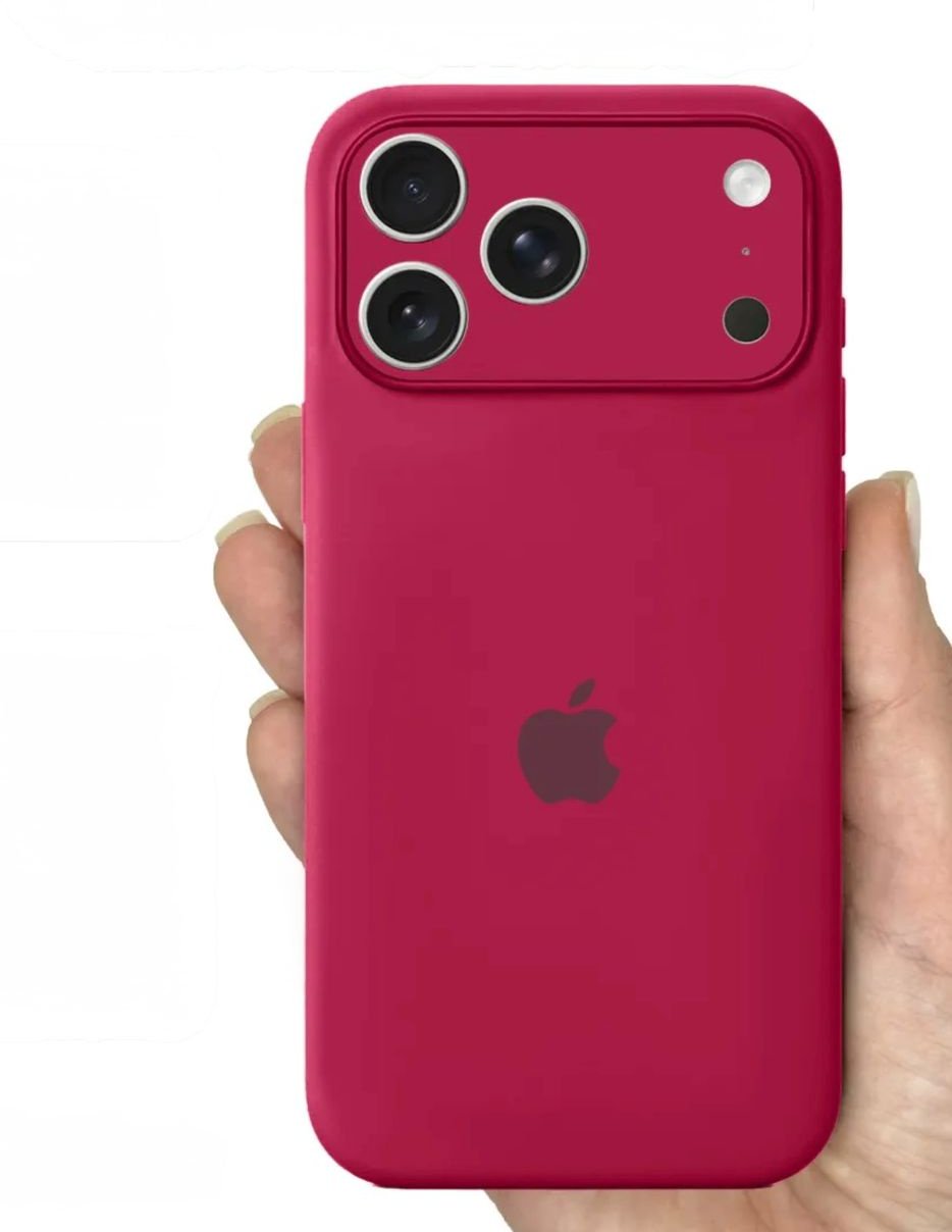 Чехол для Apple iPhone 17 Pro Max бордовый купить,707