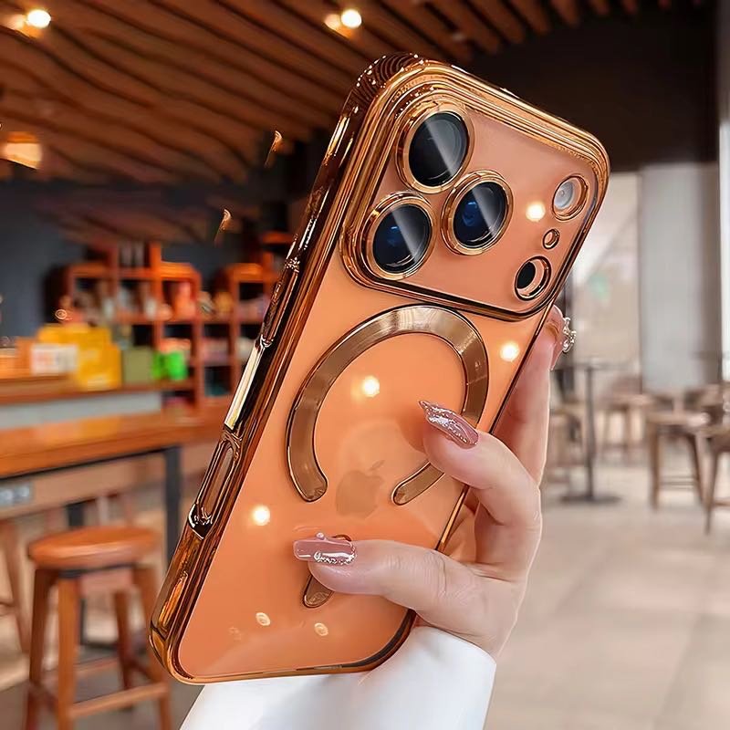 Чехол MMARKET для Apple iPhone 17 Pro Max оранжевый купить,838