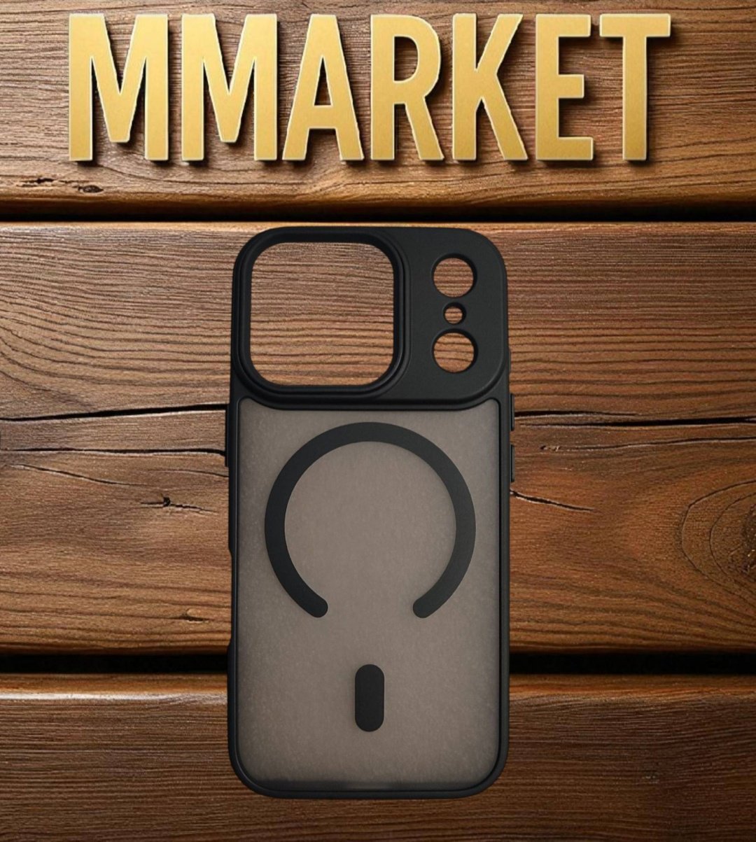 Чехол MMARKET для Apple iPhone 17 Pro Max черный купить,889