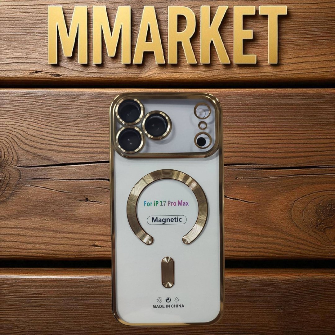 Чехол MMARKET для Apple iPhone 17 Pro Max золотистый купить,722