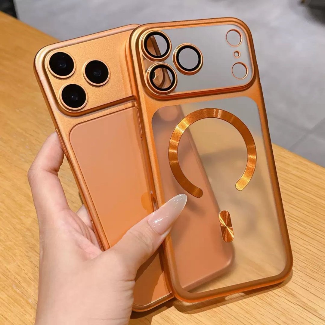 Чехол MMARKET для Apple iPhone 17 Pro Max оранжевый купить,876