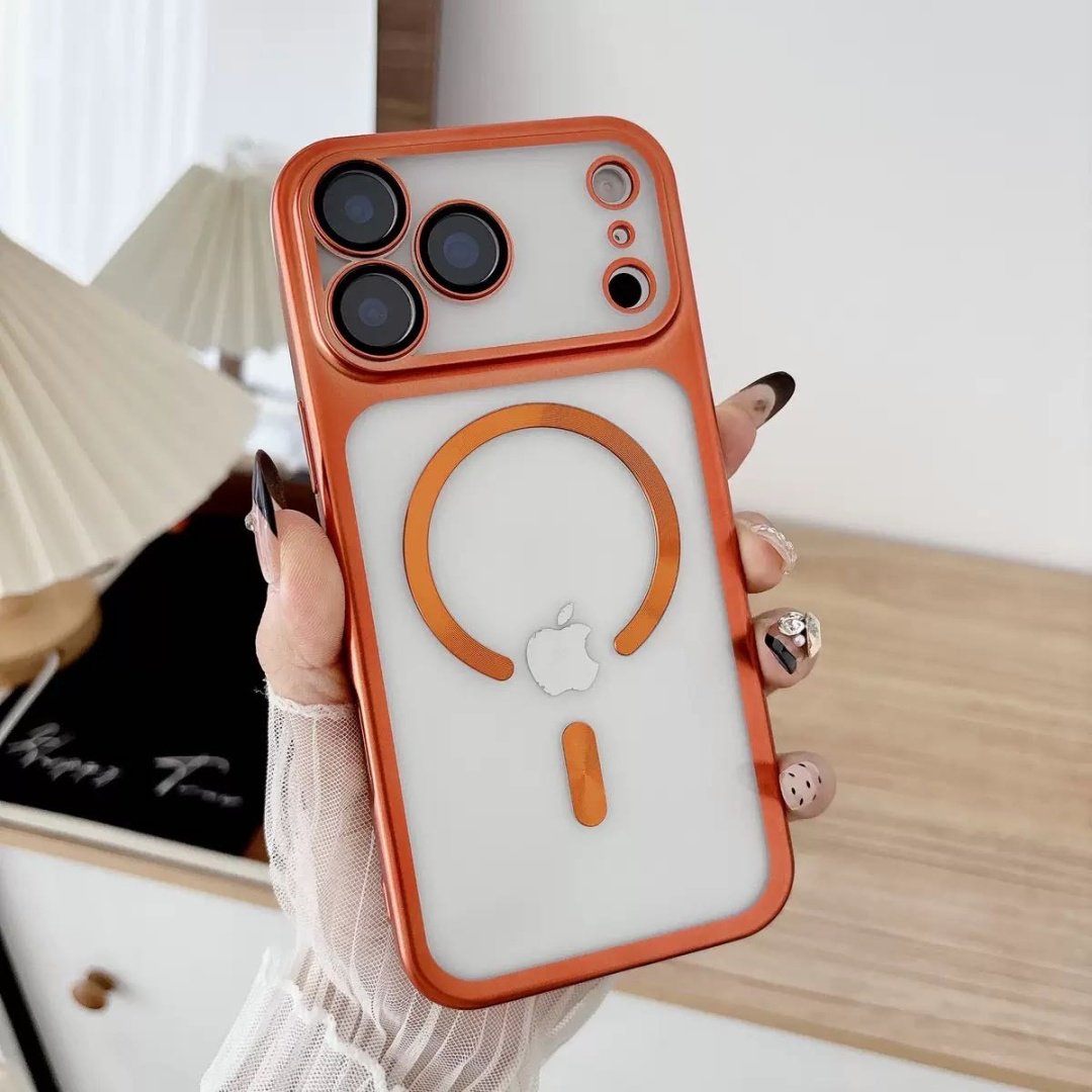 Чехол MMARKET для Apple iPhone 17 Pro Max оранжевый купить,876