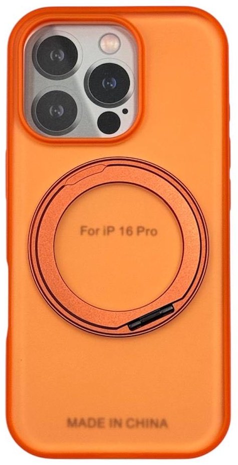 Чехол для Apple iPhone 16 Pro оранжевый купить,3500