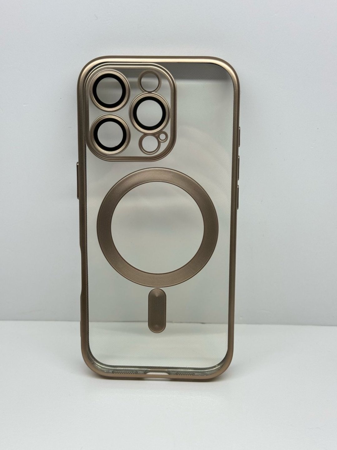 Чехол для Apple iPhone 16 Pro Max золотой купить,986