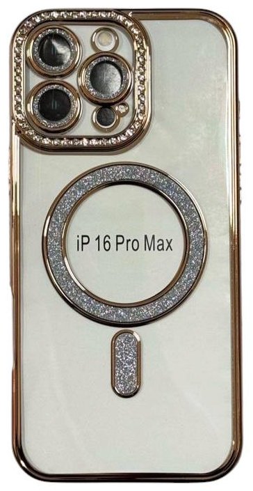 Чехол для Apple iPhone 16 Pro Max золотистый купить,900