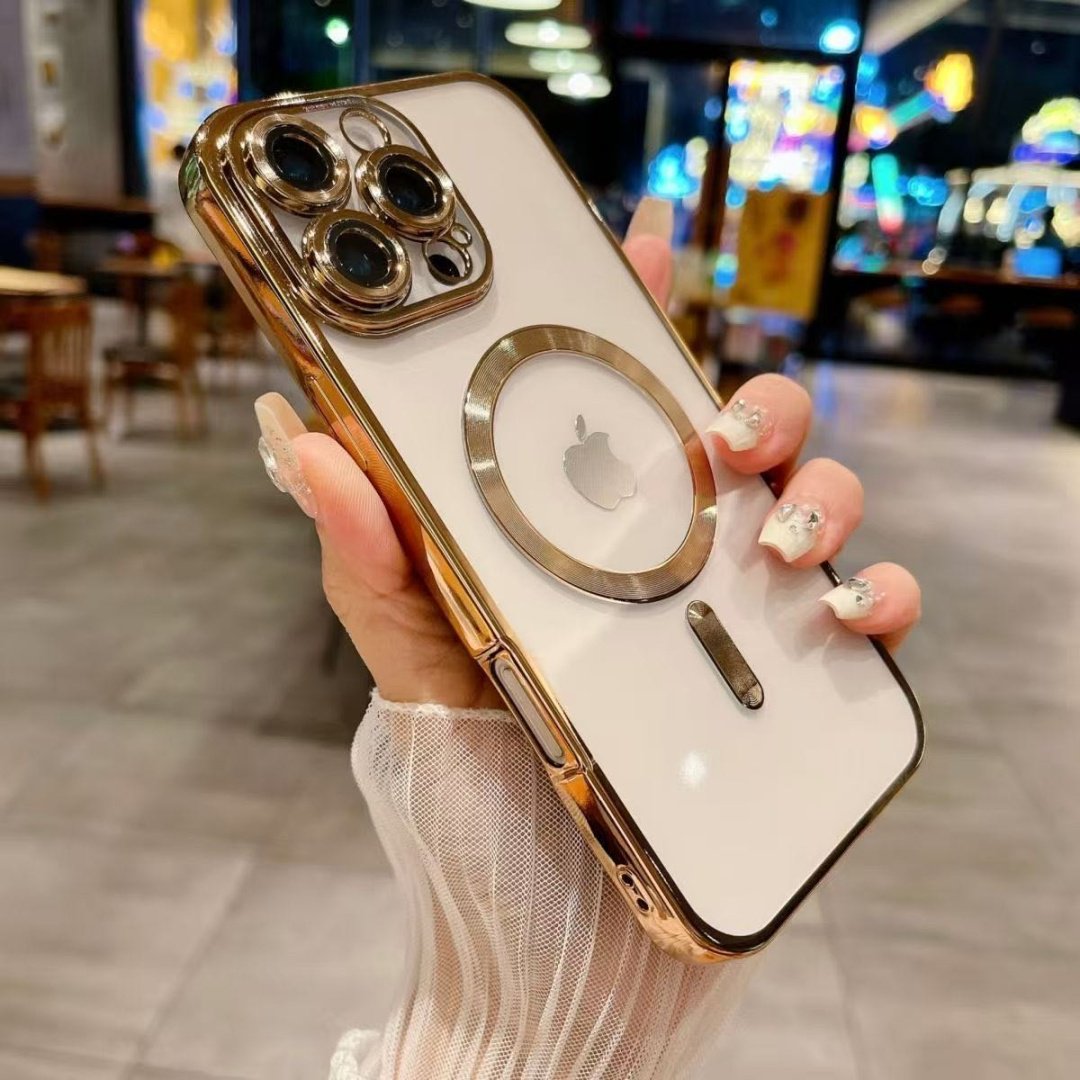Чехол для Apple iPhone 16 Pro Max золотистый купить,989