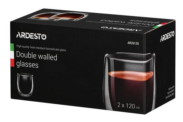 Набор чашек Ardesto AR2612G 2шт купить,NaN