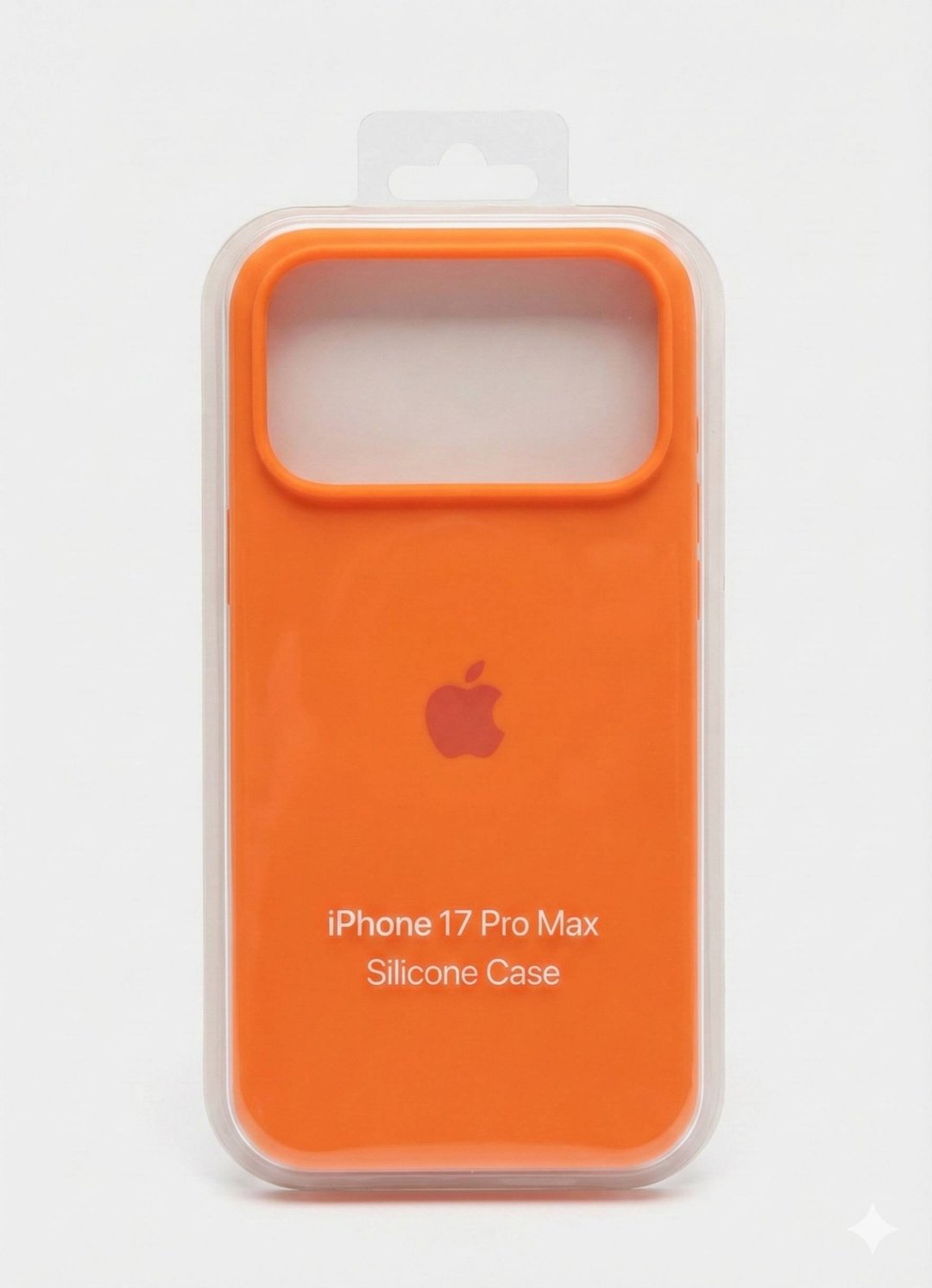 Чехол для Apple iPhone 17 Pro Max оранжевый купить,965