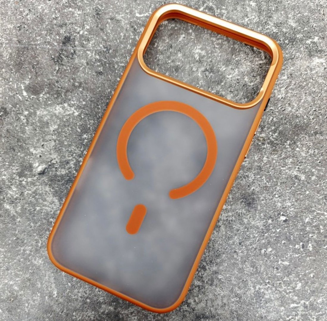 Чехол для Apple iPhone 17 Pro Max оранжевый купить,3500