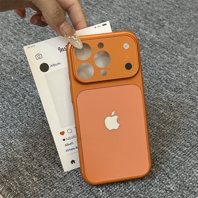 Чехол для Apple iPhone 16 Pro Max оранжевый купить,1073