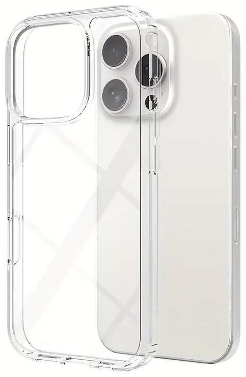 Чехол для Apple iPhone 16 Pro прозрачный купить,754