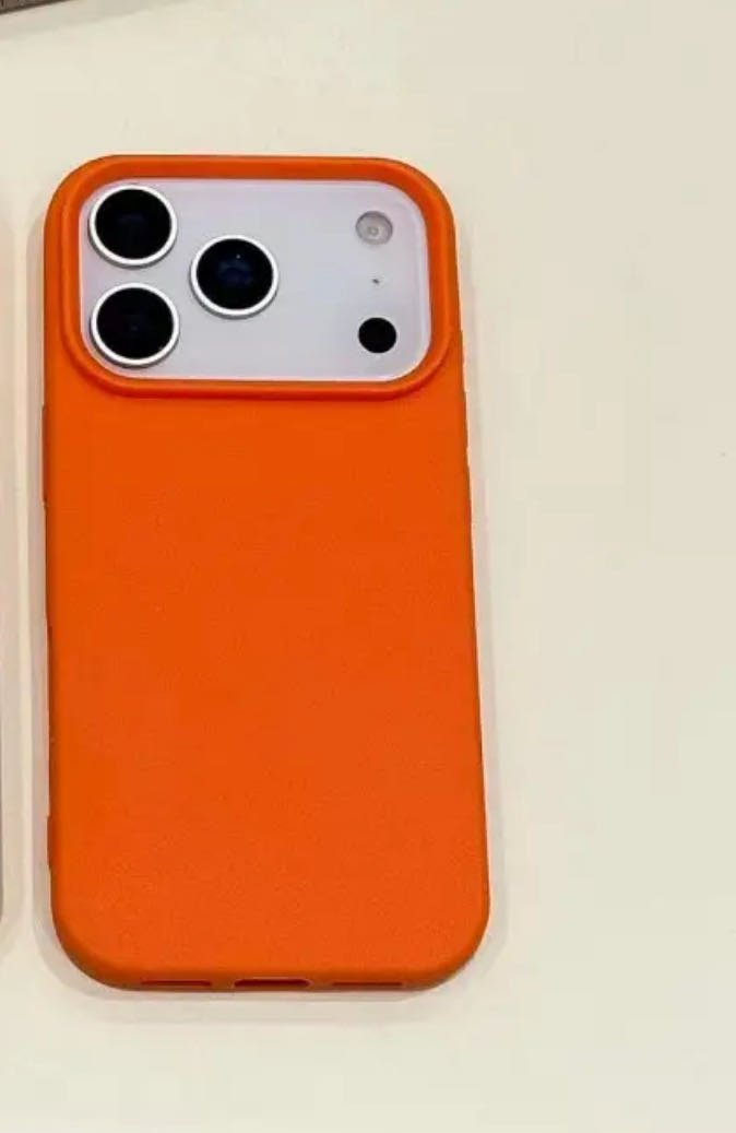 Чехол для Apple iPhone 17 Pro Max оранжевый купить,1232