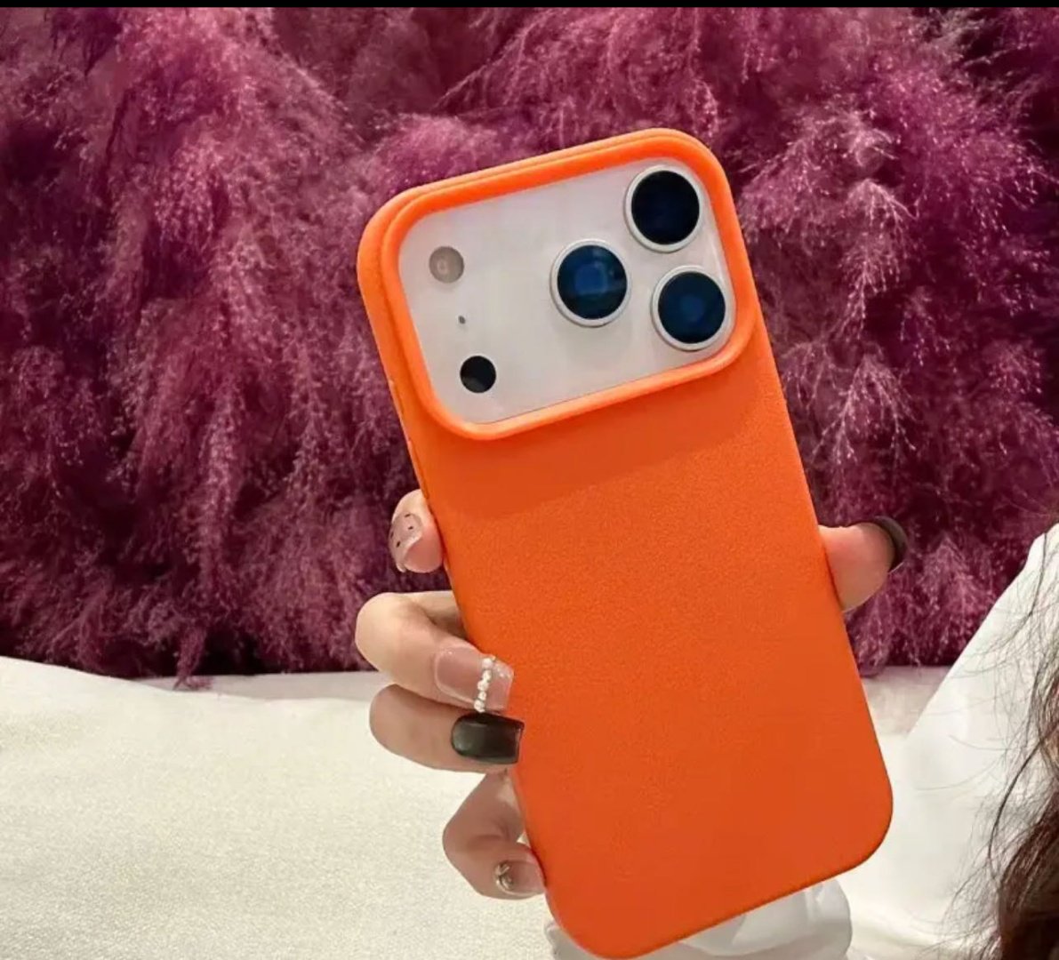 Чехол для Apple iPhone 17 Pro Max оранжевый купить,1232