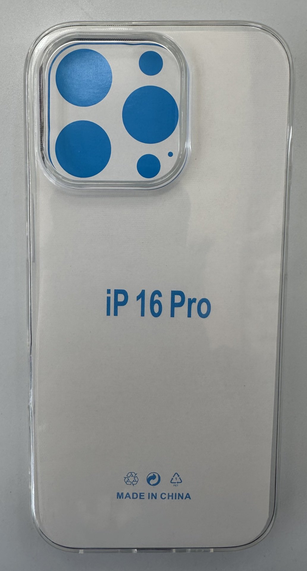 Чехол для Apple iPhone 16 Pro прозрачный купить,752