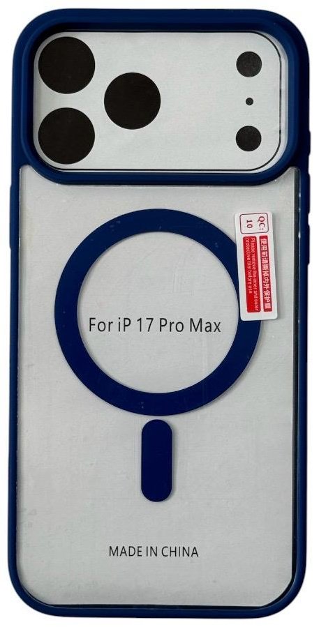Чехол для Apple iPhone 17 Pro Max прозрачный купить,1100