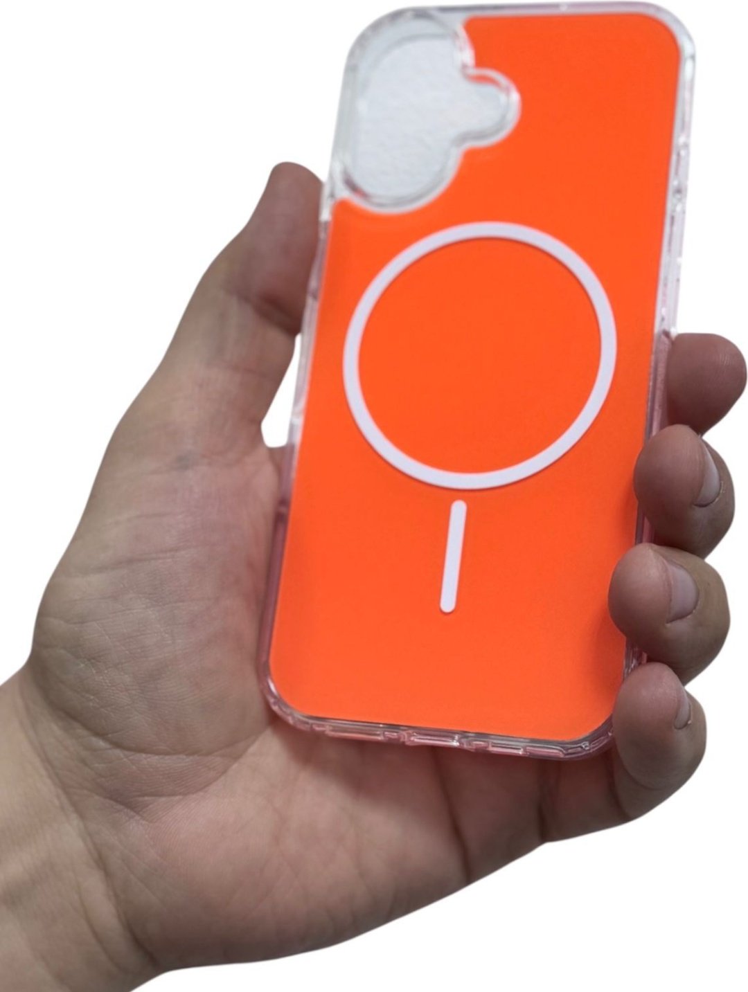 Чехол для Apple iPhone 17 оранжевый купить,2500
