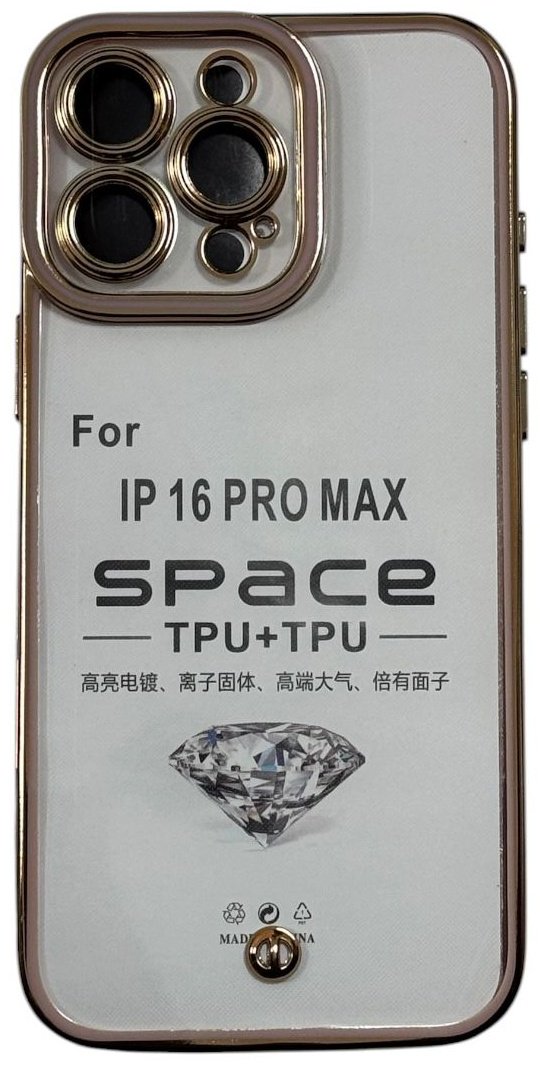 Чехол для Apple iPhone 16 Pro Max прозрачный купить,999