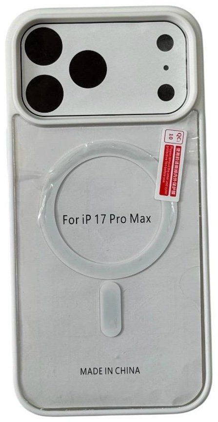 Чехол для Apple iPhone 17 Pro Max прозрачный купить,1100