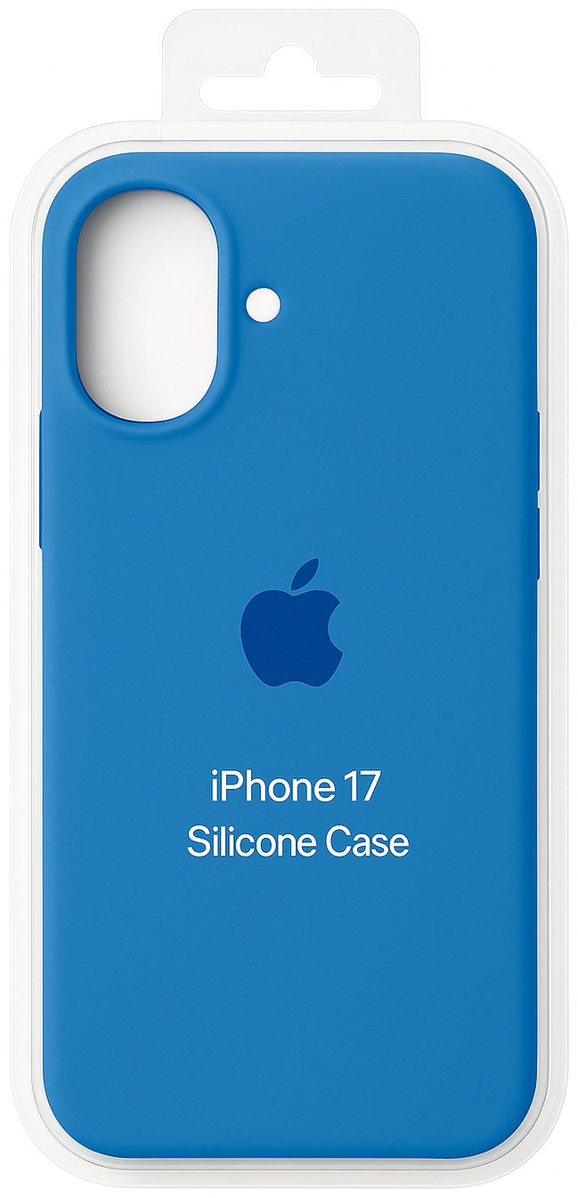 Чехол для Apple iPhone 17 синий купить,1270