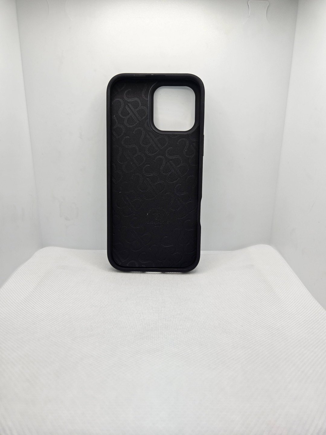 Чехол Santa Barbara Polo & Racquet Club для Apple iPhone 16 Pro Max черный купить,2336
