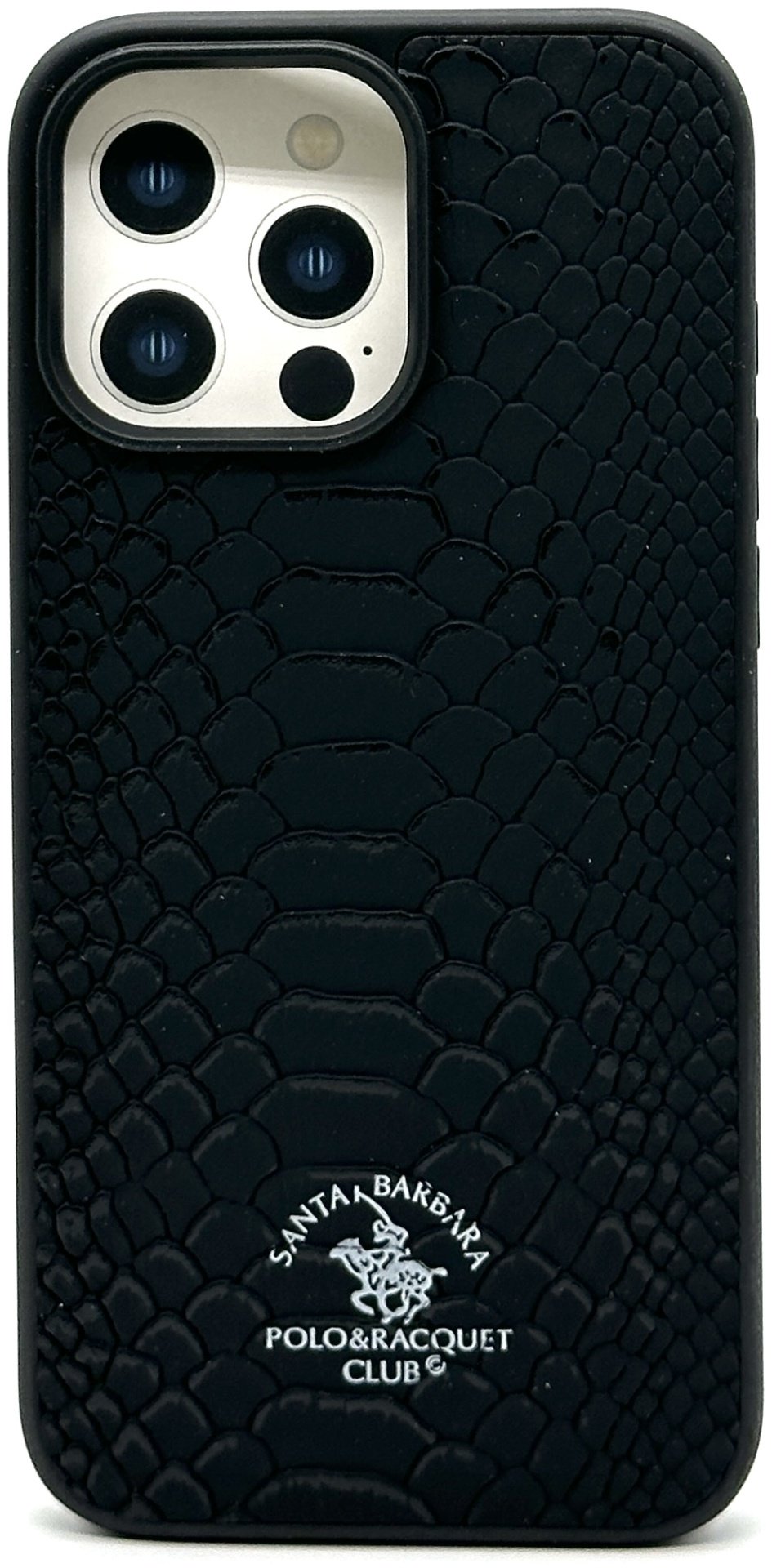 Чехол Santa Barbara Polo & Racquet Club для Apple iPhone 16 Pro черный - ForteMarket Чехол Santa Barbara Polo & Racquet Club для Apple iPhone 16 Pro черный купить,2570
