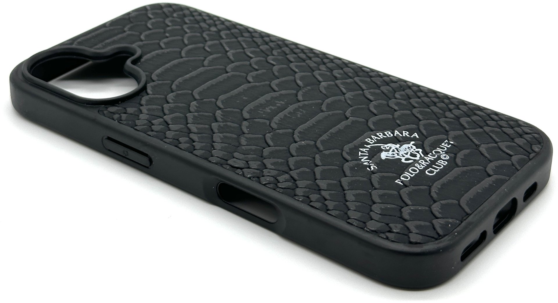 Чехол Santa Barbara Polo & Racquet Club для Apple iPhone 16 Pro черный - ForteMarket Чехол Santa Barbara Polo & Racquet Club для Apple iPhone 16 Pro черный купить,2570