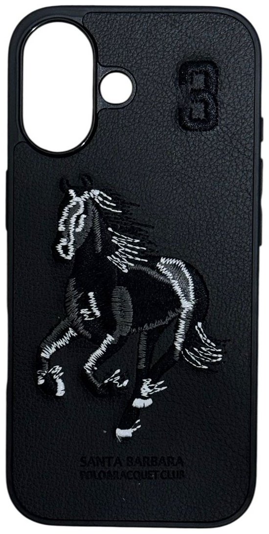 Чехол Santa Barbara Polo & Racquet Club для Apple iPhone 17 черный - ForteMarket Чехол Santa Barbara Polo & Racquet Club для Apple iPhone 17 черный купить,1286