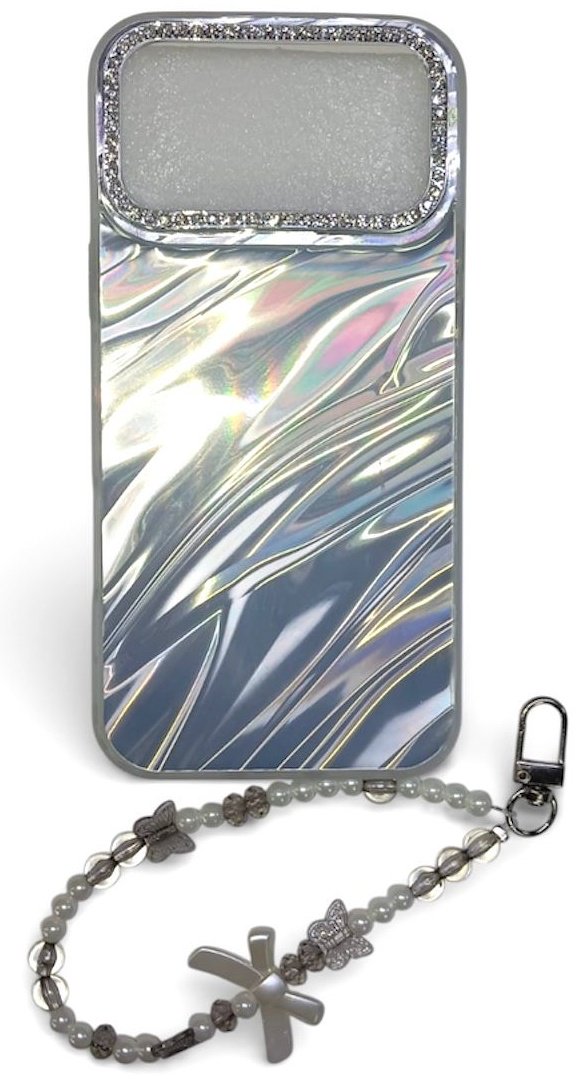 Чехол для Apple iPhone 17 Pro Max серебристый купить,1820