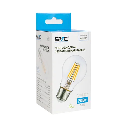 Лампа светодиодная SVC LED A70-F-20W-E27-4000K нейтральная