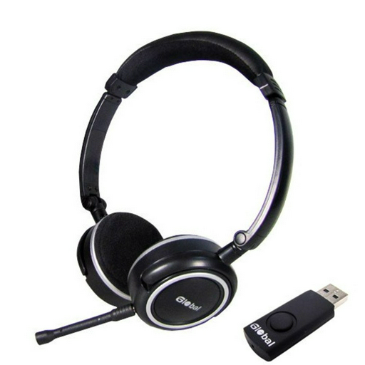 Наушники Global CD-375MV черные