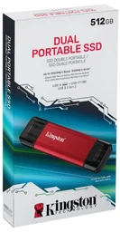 SSD накопитель Kingston Dual Portable SPSD/512GB 512 Гб