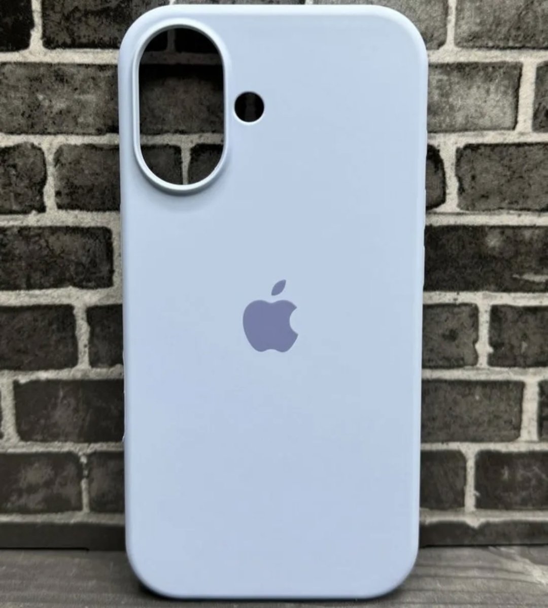 Чехол для Apple iPhone 16 голубой купить,820
