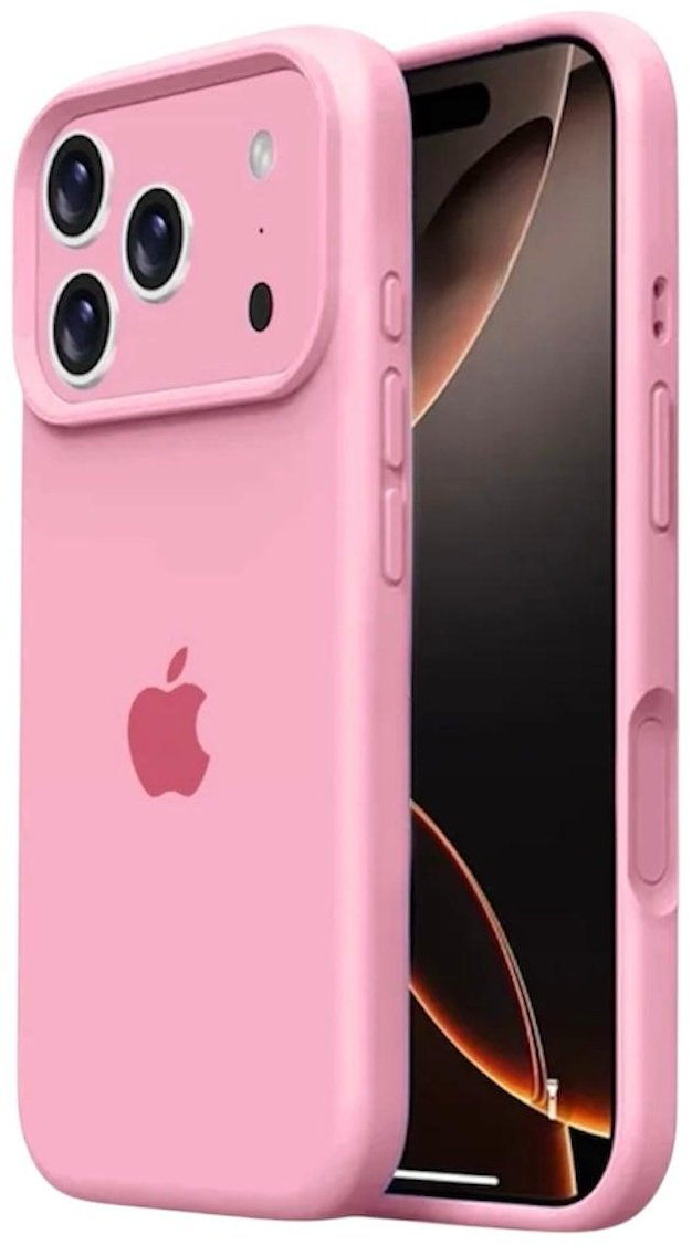 Чехол для Apple iPhone 17 Pro розовый купить,925