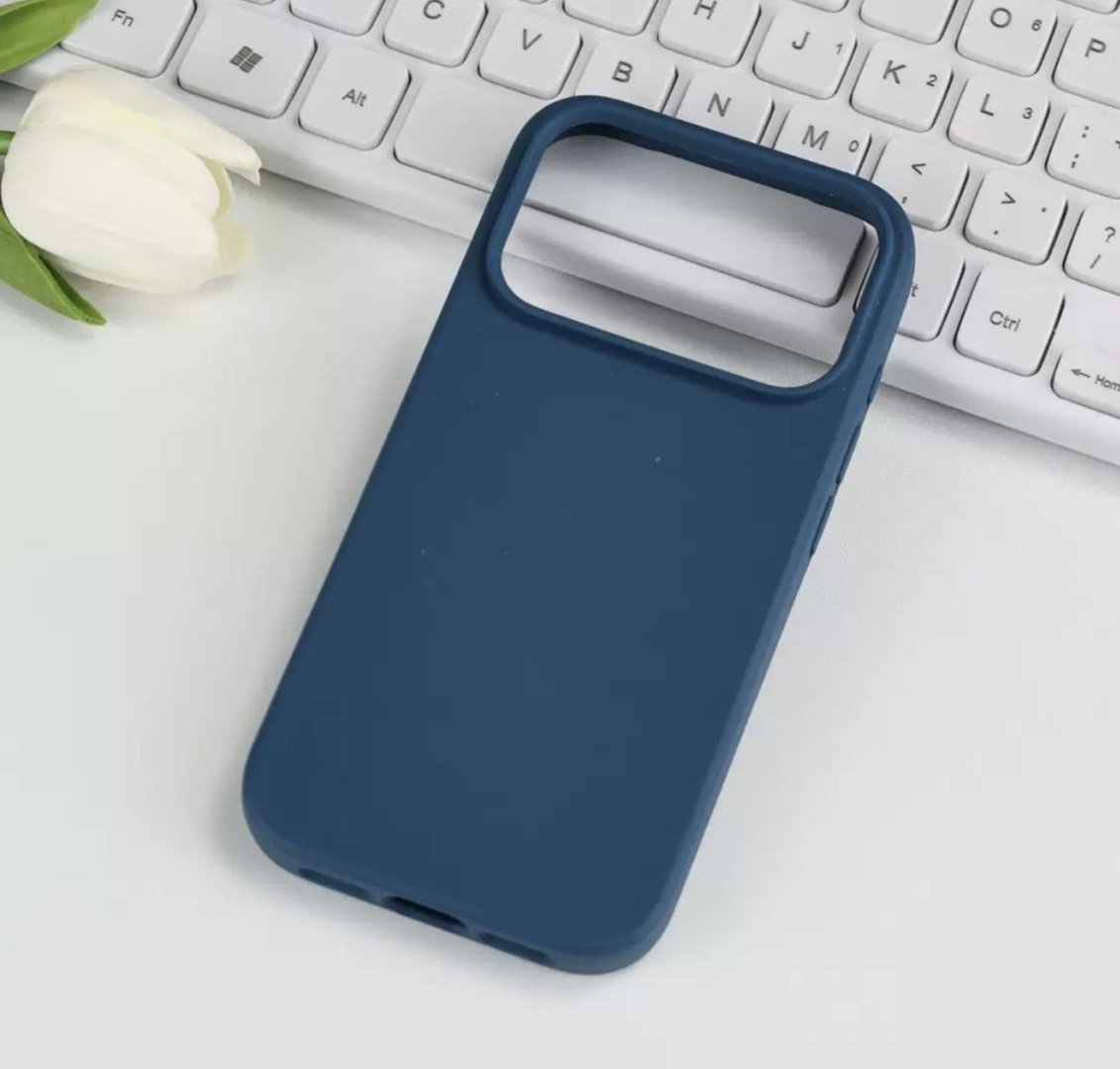 Чехол для Apple iPhone 17 Pro синий купить,989