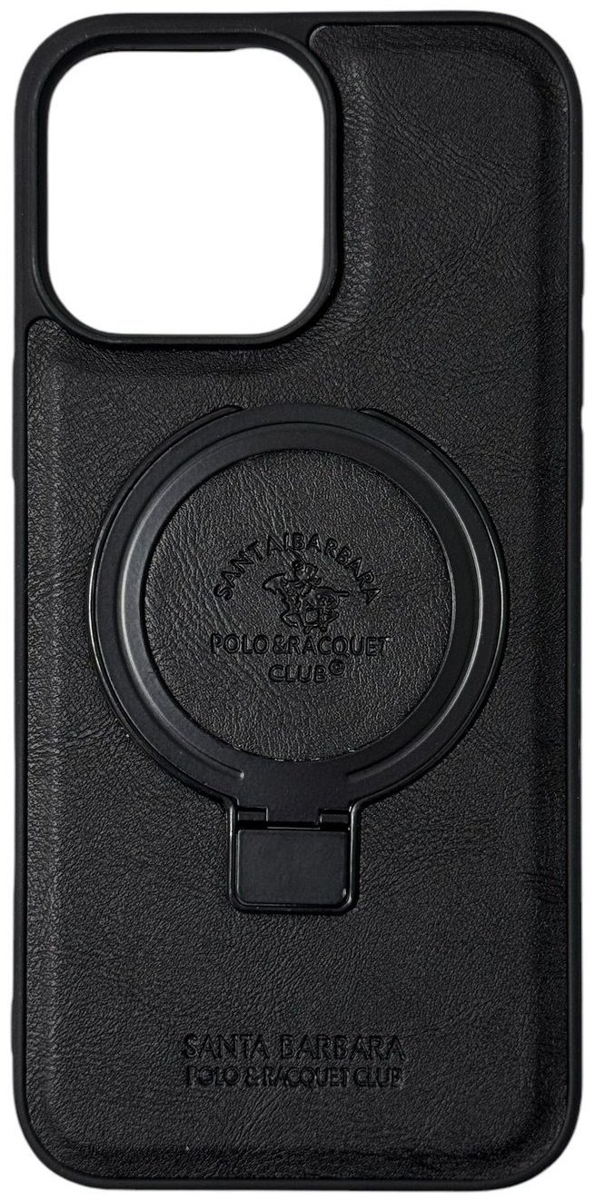 Чехол Santa Barbara для Apple iPhone 16 Pro черный купить,4970