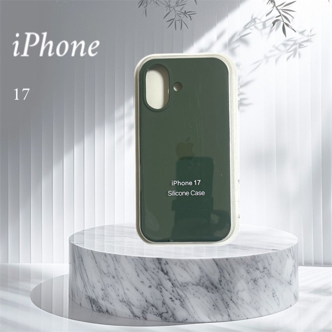 Чехол для Apple iPhone 17 темно-зеленый купить,570