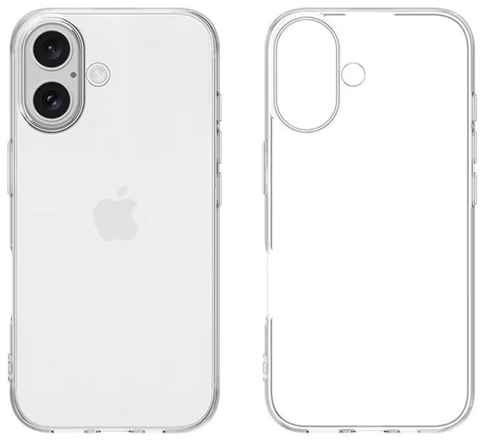 Чехол GLASS для Apple iPhone 16 прозрачный купить,270