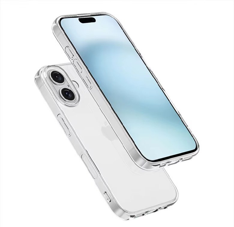 Чехол GLASS для Apple iPhone 16 прозрачный купить,270