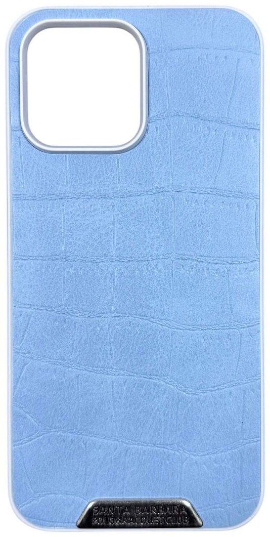 Чехол Santa Barbara для Apple iPhone 16 Pro голубой купить,1900