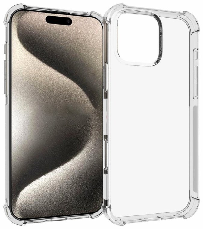 Чехол для Apple iPhone 16 Pro Max прозрачный купить,270