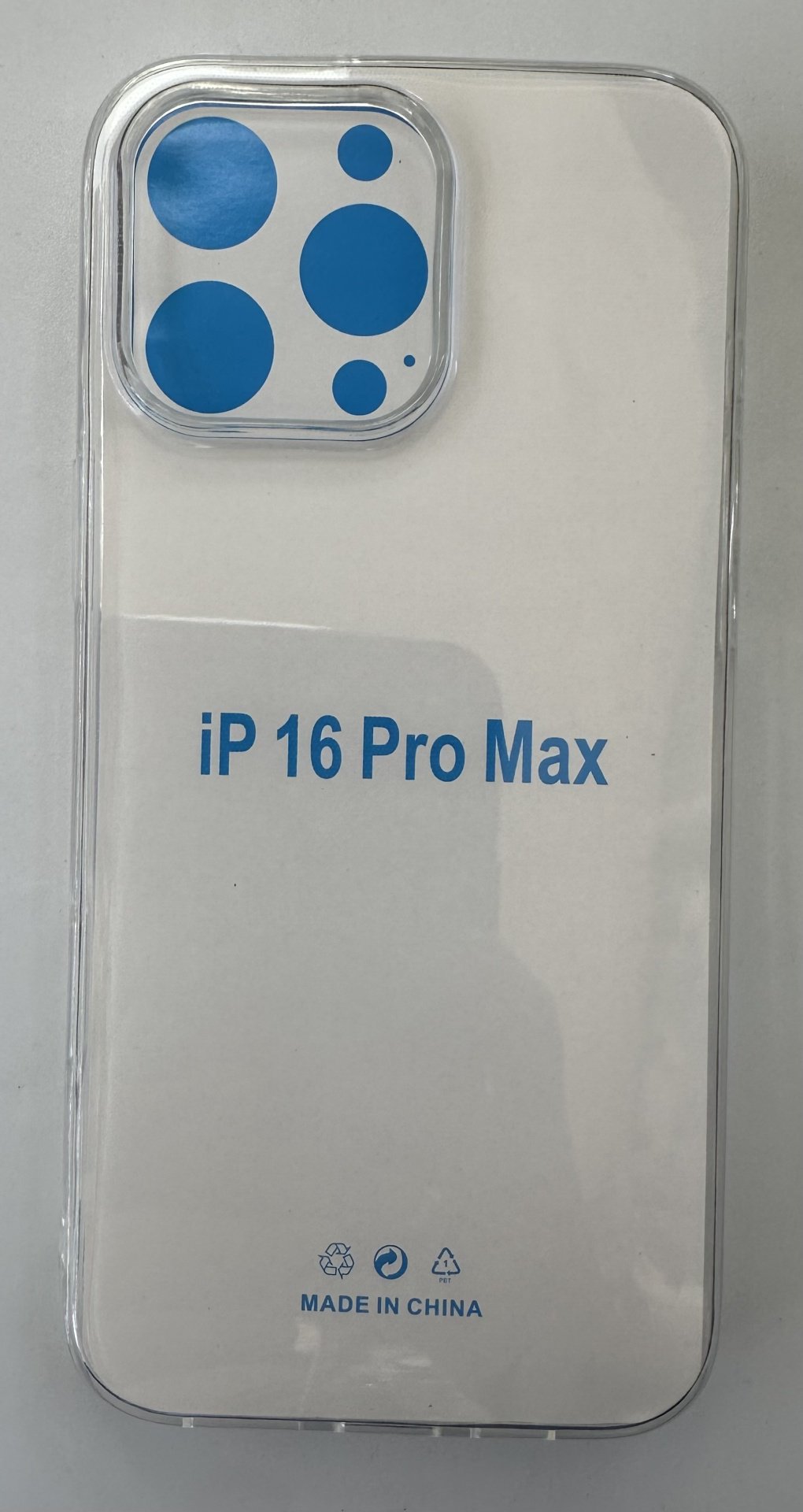 Чехол для Apple iPhone 16 Pro Max прозрачный купить,754