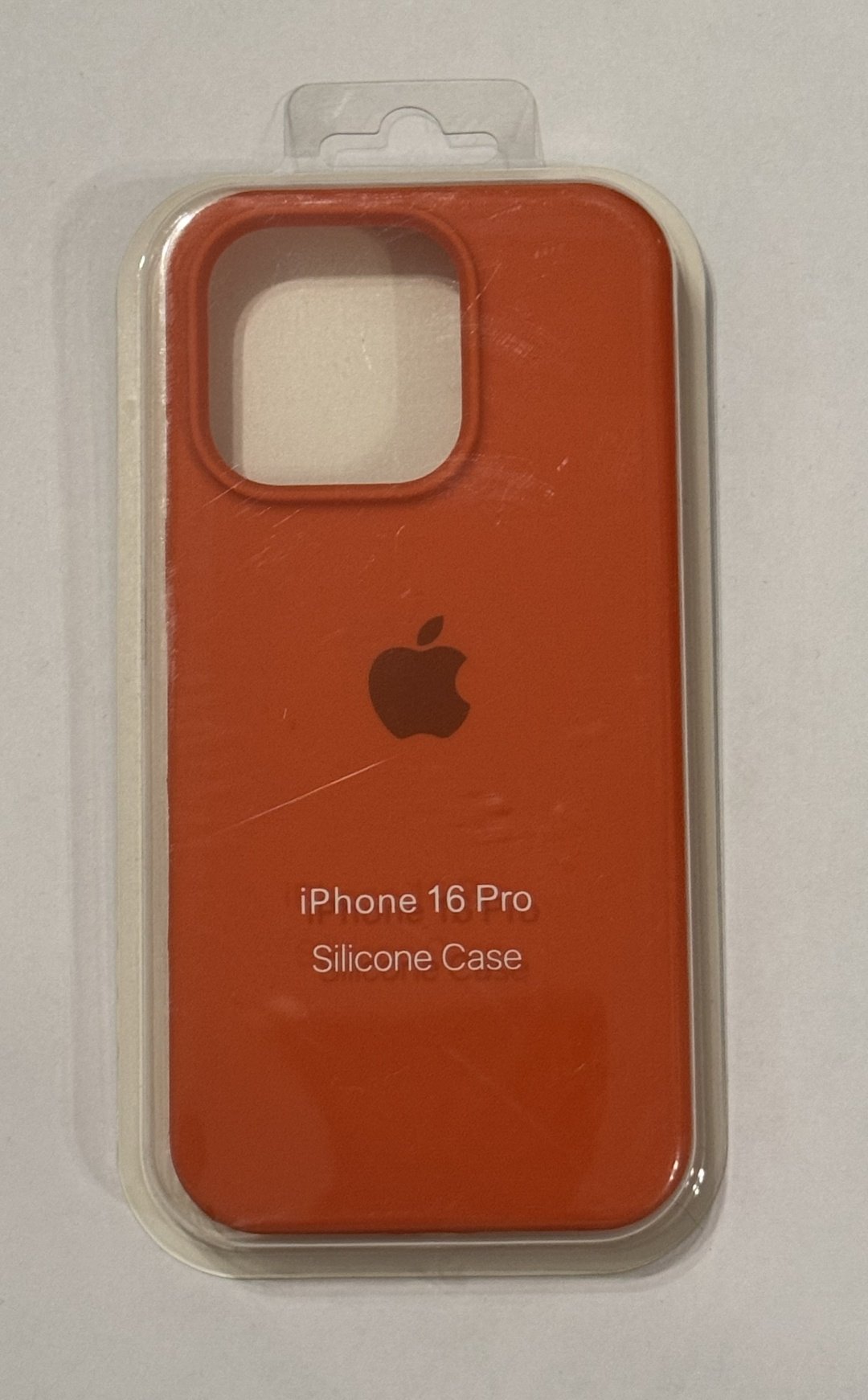 Чехол для Apple iPhone 16 Pro оранжевый купить,1115
