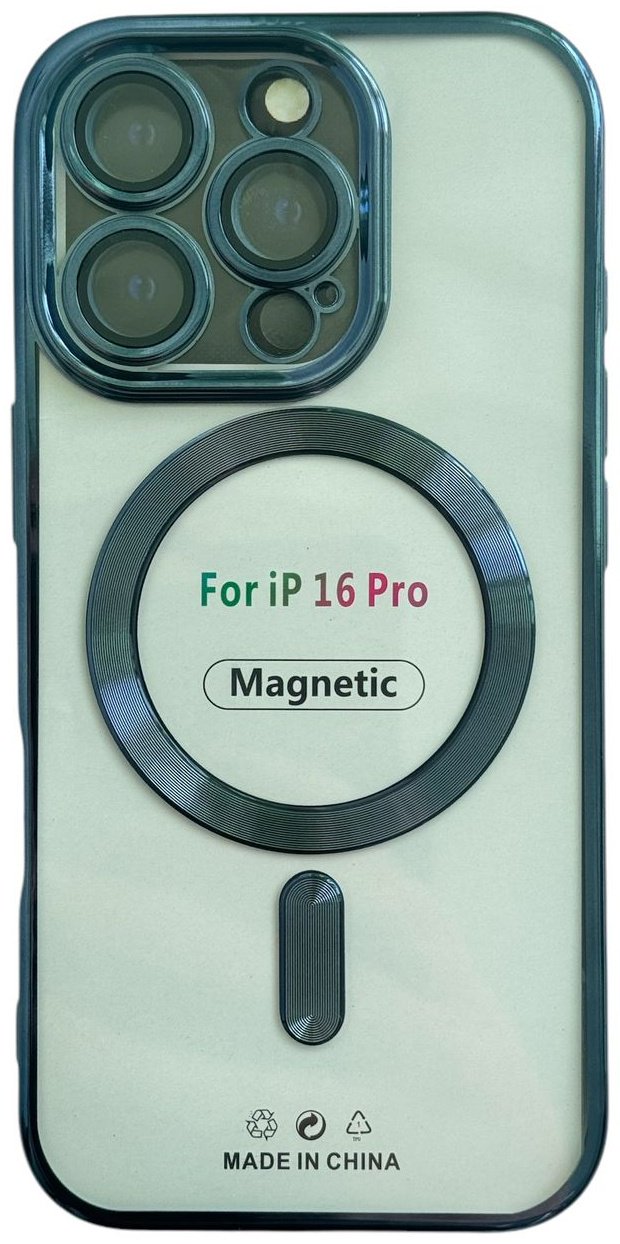Чехол для Apple iPhone 16 Pro синий купить,970
