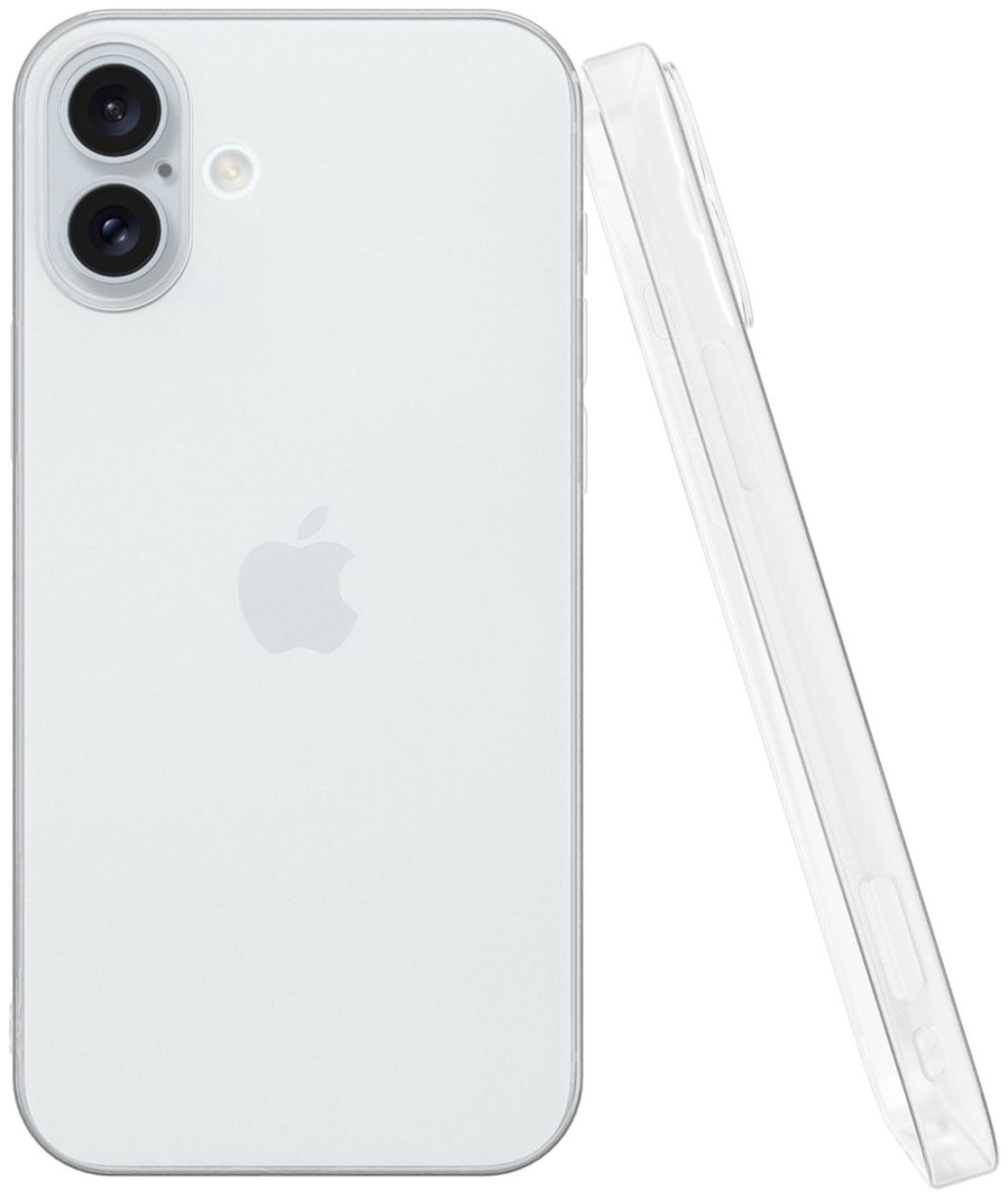 Чехол Mcover для Apple iPhone 16 Plus прозрачный купить,688